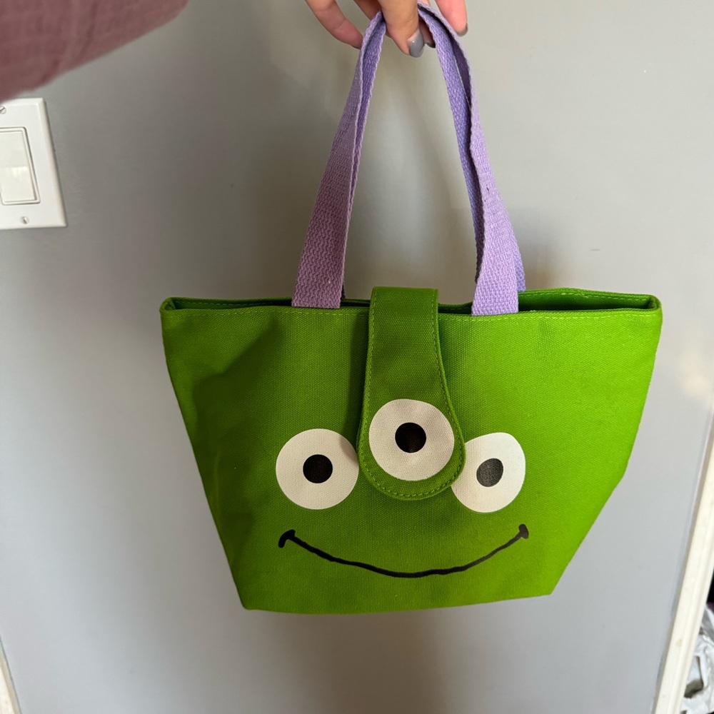 Disney Pixar inspired mini canvas bag/lunch bag